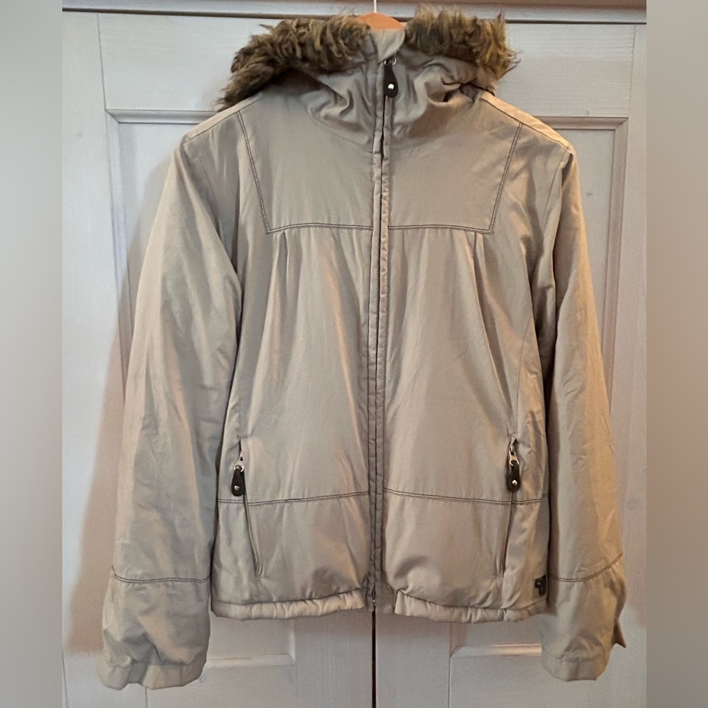 TNA Aritzia Tan Winter Jacket LIKE NEW